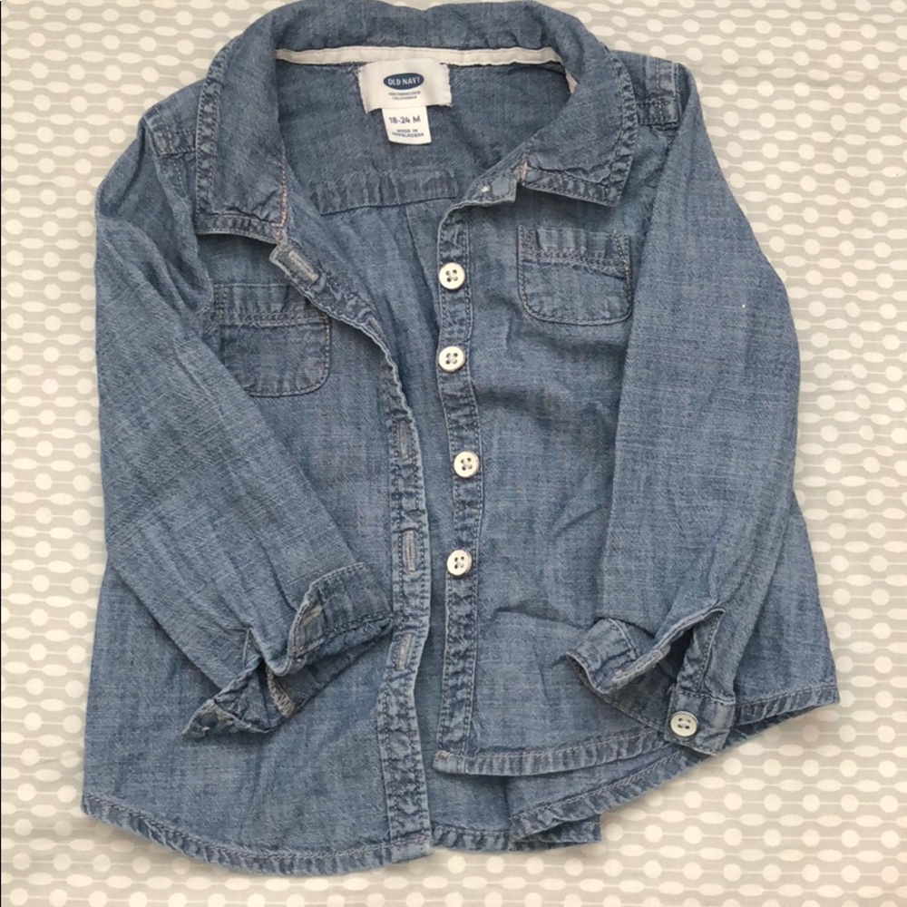 Old Navy 18-24 m denim top
